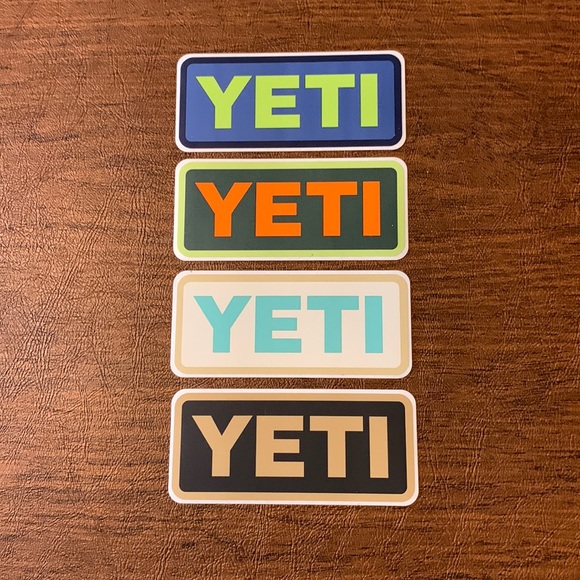 YETI stickers - Picture 1 of 1